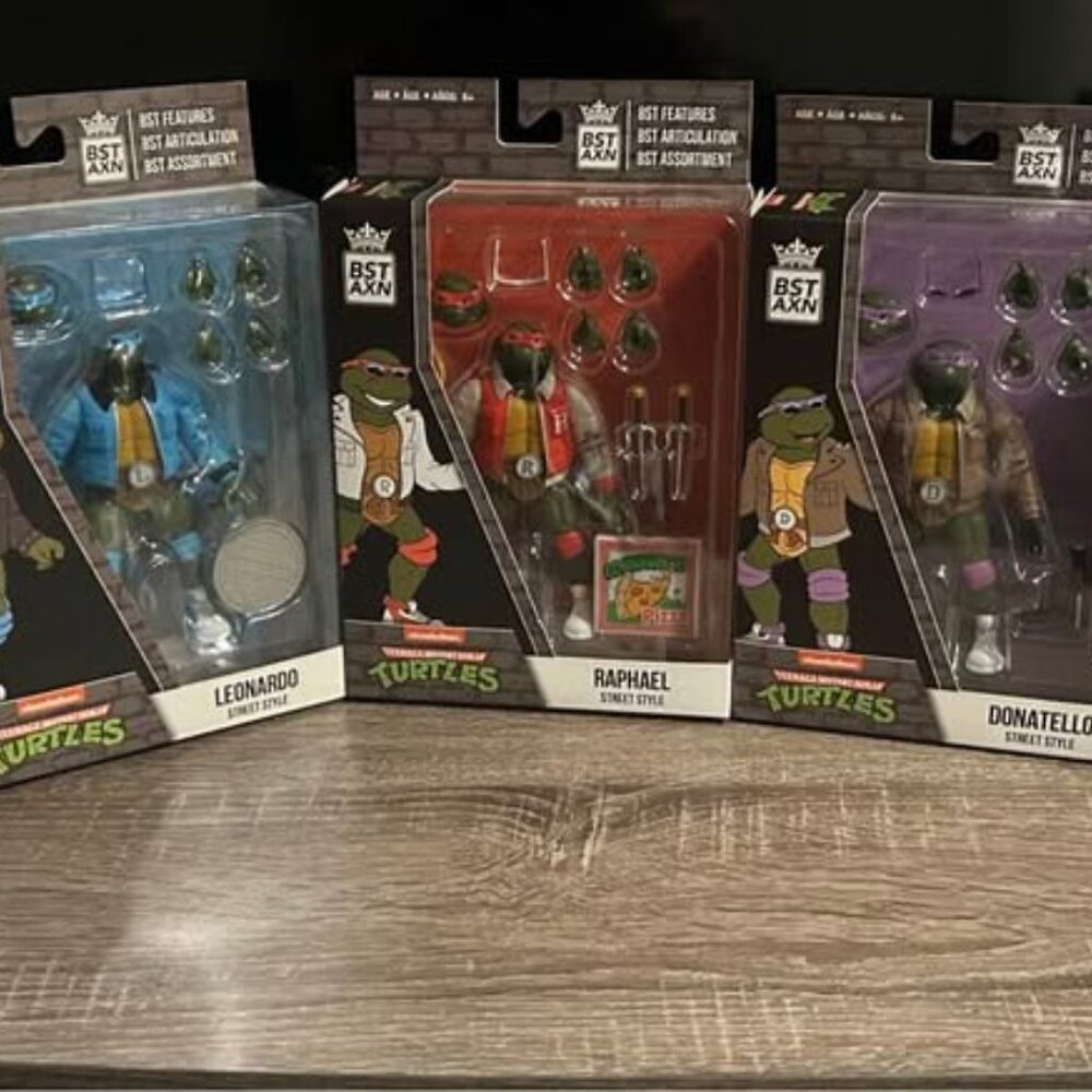 NEW RARE Vintage TMNT Street Style Collectibles